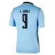 Uruguay Luis Suárez 9 Hjemmebanetrøje VM 2026 Uruguay Luis Suárez 9 Hjemmebanetrøje VM 2026