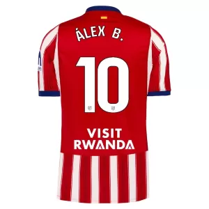 Atlético Madrid Alex B. 10 Hjemmebanetrøje 26/27