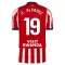 Atlético Madrid Julián Álvarez 19 Hjemmebanetrøje 26/27