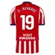 Atlético Madrid Julián Álvarez 19 Hjemmebanetrøje 26/27 Atlético Madrid Julián Álvarez 19 Hjemmebanetrøje 26/27