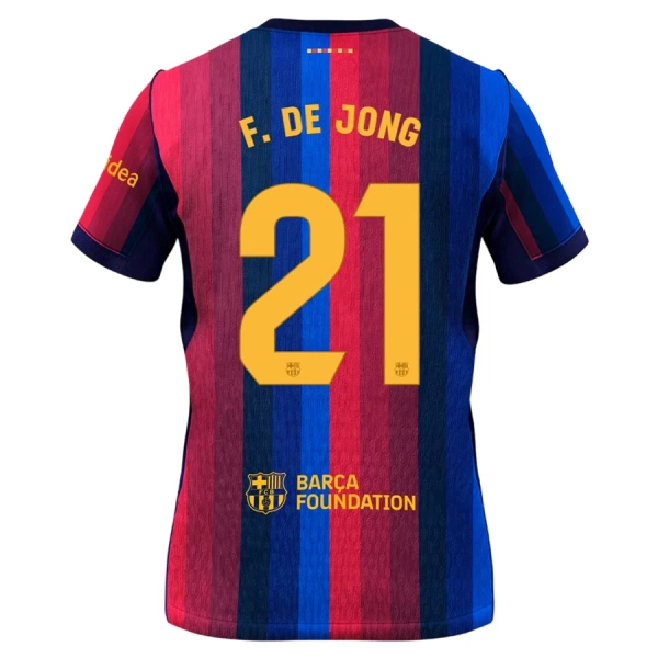FC Barcelona Frenkie de Jong 21 Hjemmebanetrøje 26/27 FC Barcelona Frenkie de Jong 21 Hjemmebanetrøje 26/27