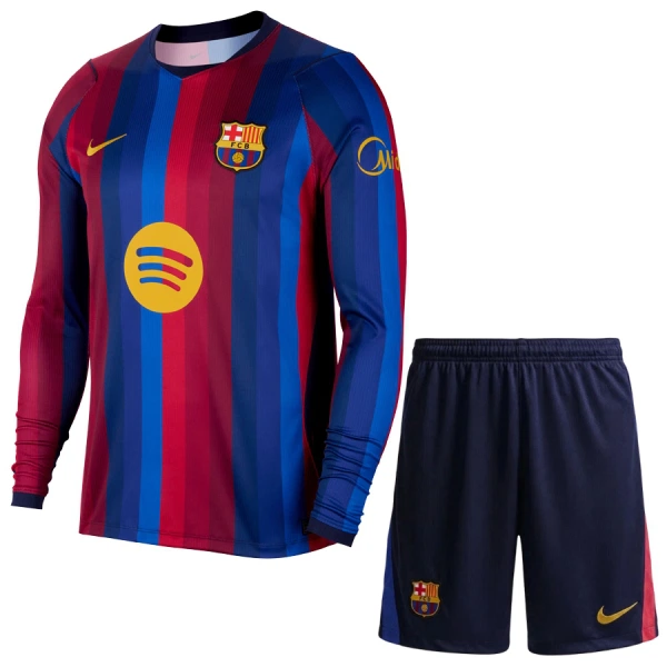 FC Barcelona Hjemmebanetrøje Barn 26/27 Langærmet FC Barcelona Hjemmebanetrøje Barn 26/27 Langærmet