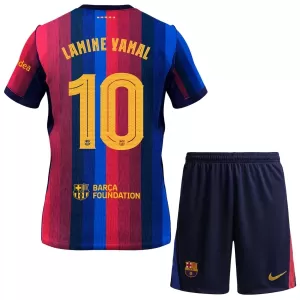 FC Barcelona Lamine Yamal 10 Hjemmebanetrøje Barn 26/27