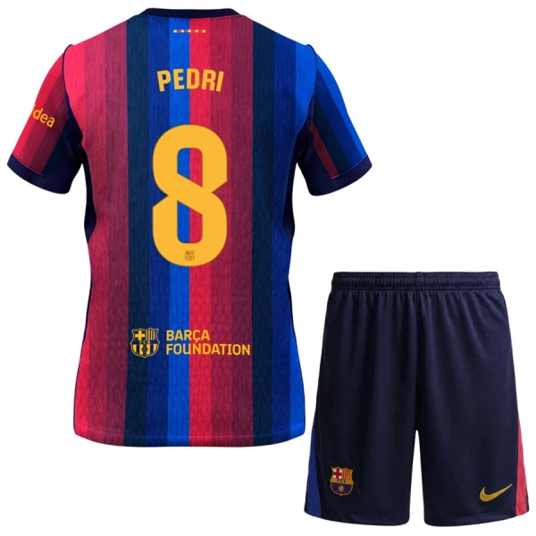 FC Barcelona Pedri 8 Hjemmebanetrøje Barn 26/27 FC Barcelona Pedri 8 Hjemmebanetrøje Barn 26/27