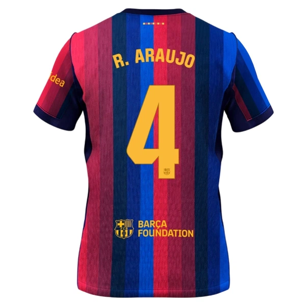 FC Barcelona Ronald Araujo 4 Hjemmebanetrøje 26/27 FC Barcelona Ronald Araujo 4 Hjemmebanetrøje 26/27