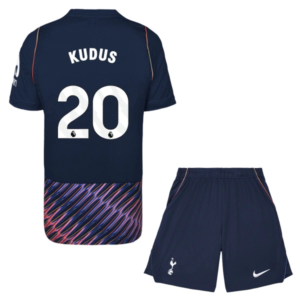 Tottenham Hotspur Kudus 20 Udebanetrøje Barn 26/27 Tottenham Hotspur Kudus 20 Udebanetrøje Barn 26/27