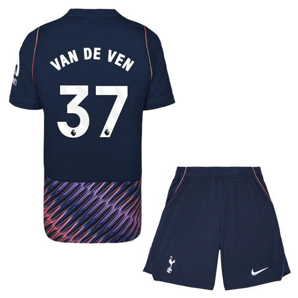 Tottenham Hotspur Van De Ven 37 Udebanetrøje Barn 26/27 Tottenham Hotspur Van De Ven 37 Udebanetrøje Barn 26/27