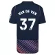 Tottenham Hotspur Van De Ven 37 Udebanetrøje Barn 26/27