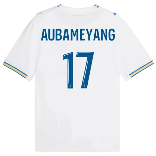 Olympique Marseille Aubameyang 17 Hjemmebanetrøje 26/27 Olympique Marseille Aubameyang 17 Hjemmebanetrøje 26/27