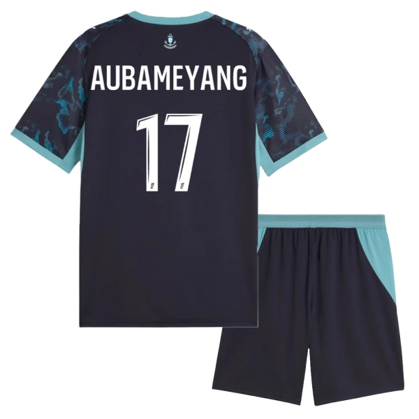 Olympique Marseille Aubameyang 17 Udebanetrøje Barn 26/27 Olympique Marseille Aubameyang 17 Udebanetrøje Barn 26/27