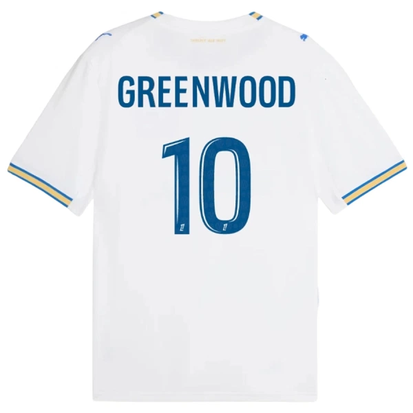 Olympique Marseille Greenwood 10 Hjemmebanetrøje 26/27 Olympique Marseille Greenwood 10 Hjemmebanetrøje 26/27