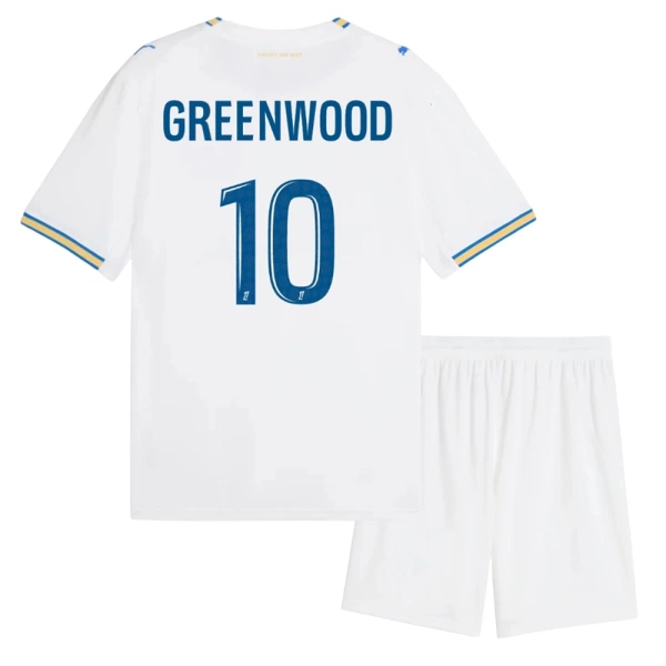 Olympique Marseille Greenwood 10 Hjemmebanetrøje Barn 26/27 Olympique Marseille Greenwood 10 Hjemmebanetrøje Barn 26/27