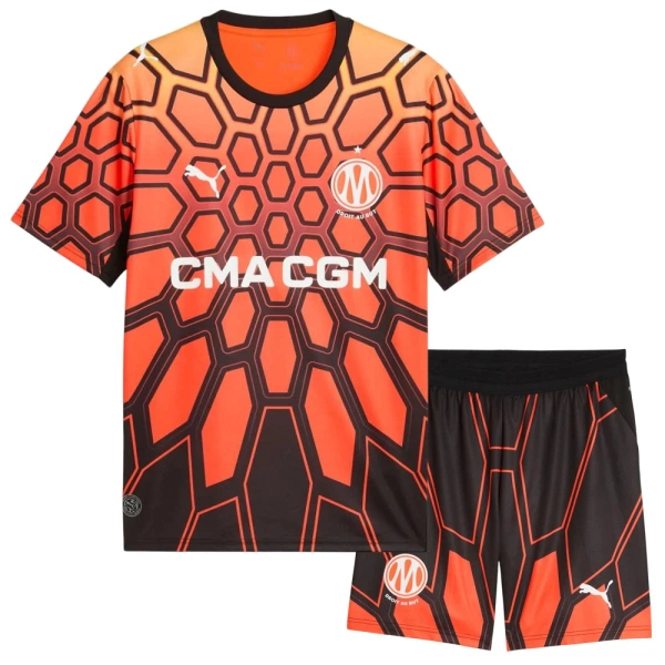 Olympique Marseille Hjemmebanetrøje Barn 26/27 Orange Olympique Marseille Hjemmebanetrøje Barn 26/27 Orange