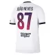 Paris Saint-Germain Joao Neves 87 Udebanetrøje 26/27