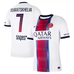 Paris Saint-Germain Kvaratskhelia 7 Udebanetrøje 26/27