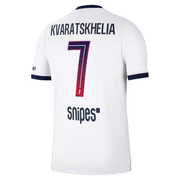 Paris Saint-Germain Kvaratskhelia 7 Udebanetrøje 26/27