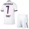 Paris Saint-Germain Kvaratskhelia 7 Udebanetrøje Barn 26/27