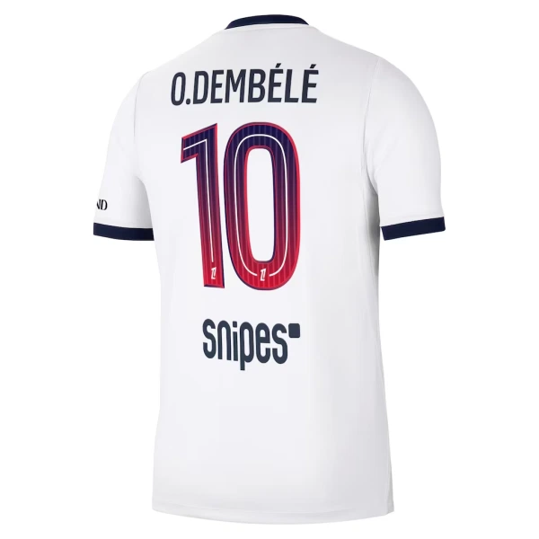 Paris Saint-Germain Ousmane Dembélé 10 Udebanetrøje 26/27