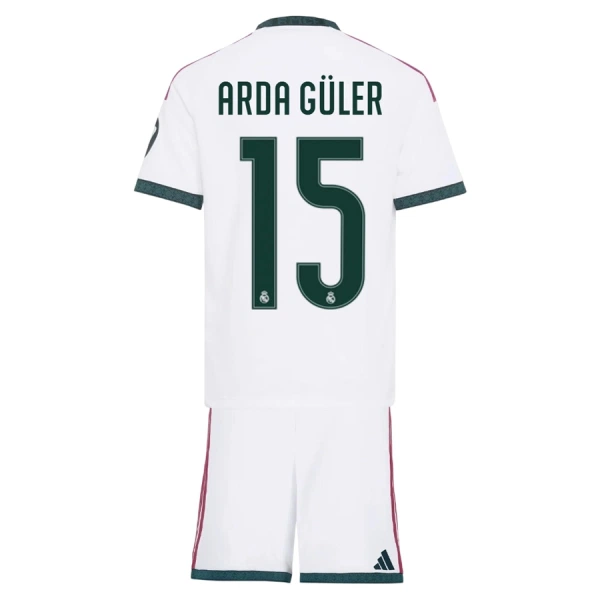 Real Madrid Arda Guler 15 Hjemmebanetrøje Barn 26/27