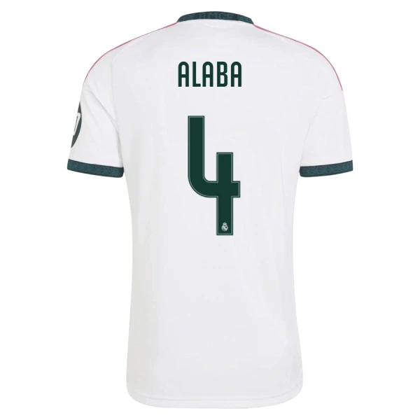 Real Madrid David Alaba 4 Hjemmebanetrøje 26/27 Real Madrid David Alaba 4 Hjemmebanetrøje 26/27