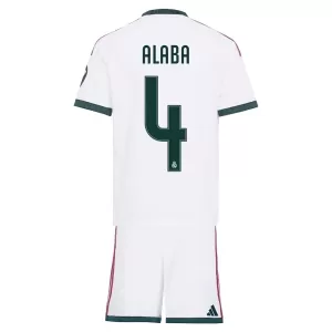 Real Madrid David Alaba 4 Hjemmebanetrøje Barn 26/27