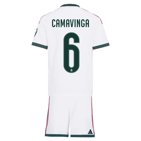 Real Madrid Eduardo Camavinga 6 Hjemmebanetrøje Barn 26/27 Real Madrid Eduardo Camavinga 6 Hjemmebanetrøje Barn 26/27