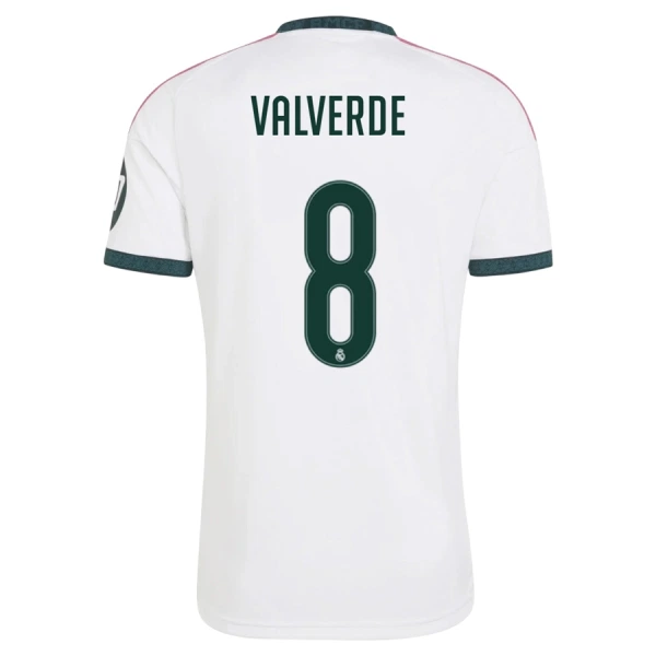 Real Madrid Federico Valverde 8 Hjemmebanetrøje 26/27 Real Madrid Federico Valverde 8 Hjemmebanetrøje 26/27