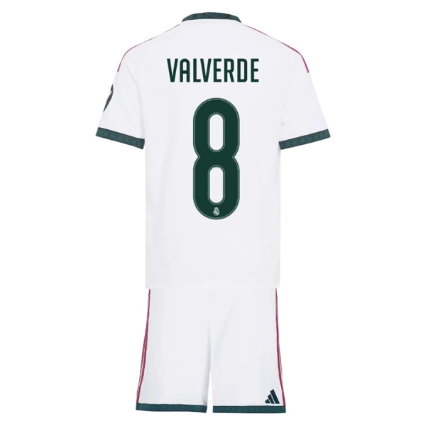 Real Madrid Federico Valverde 8 Hjemmebanetrøje Barn 26/27