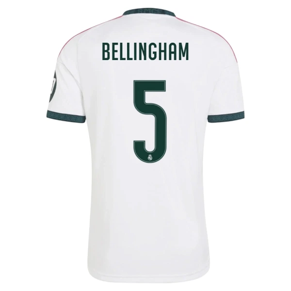 Real Madrid Jude Bellingham 5 Hjemmebanetrøje 26/27 Real Madrid Jude Bellingham 5 Hjemmebanetrøje 26/27