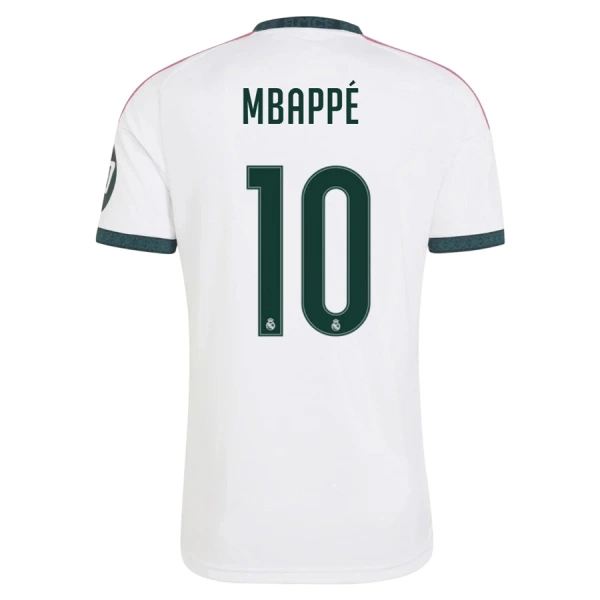 Real Madrid Kylian Mbappé 10 Hjemmebanetrøje 26/27