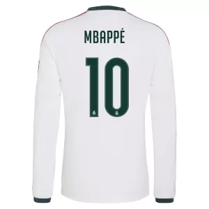 Real Madrid Kylian Mbappé 10 Hjemmebanetrøje 26/27 Langærmet