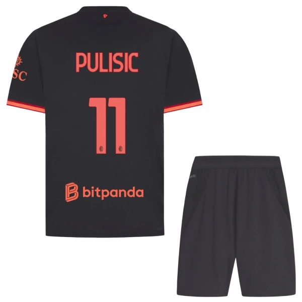 AC Milan Christian Pulišić 11 3. trøje Barn 26/27 AC Milan Christian Pulišić 11 3. trøje Barn 26/27