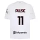 AC Milan Christian Pulišić 11 Udebanetrøje 26/27 AC Milan Christian Pulišić 11 Udebanetrøje 26/27