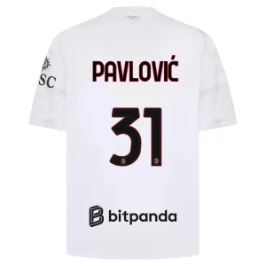 AC Milan Pavlovic 31 Udebanetrøje 26/27