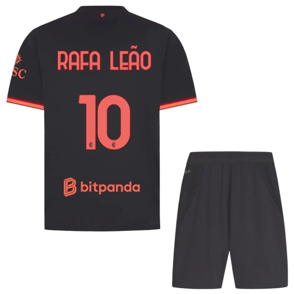 AC Milan Rafael Leão 10 3. trøje Barn 26/27 AC Milan Rafael Leão 10 3. trøje Barn 26/27