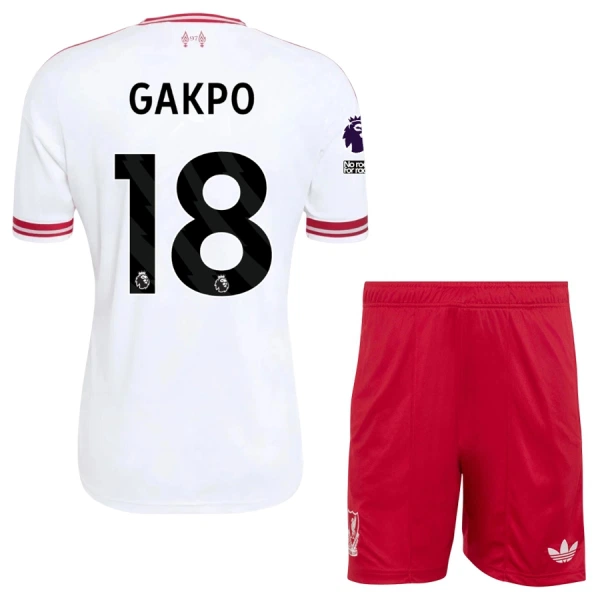 Liverpool Cody Gakpo 18 Udebanetrøje Barn 26/27 Liverpool Cody Gakpo 18 Udebanetrøje Barn 26/27