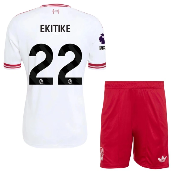 Liverpool Ekitike 22 Udebanetrøje Barn 26/27