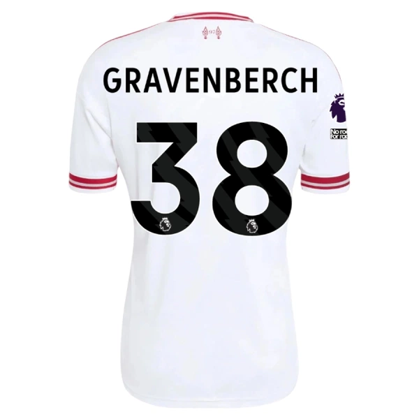 Liverpool Gravenberch 38 Udebanetrøje 26/27 Liverpool Gravenberch 38 Udebanetrøje 26/27