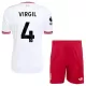 Liverpool Virgil van Dijk 4 Udebanetrøje Barn 26/27 Liverpool Virgil van Dijk 4 Udebanetrøje Barn 26/27
