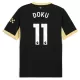 Manchester City Jérémy Doku 11 Udebanetrøje 26/27 Manchester City Jérémy Doku 11 Udebanetrøje 26/27