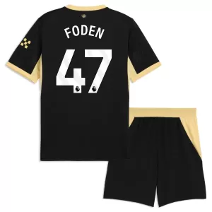 Manchester City Phil Foden 47 Udebanetrøje Barn 26/27