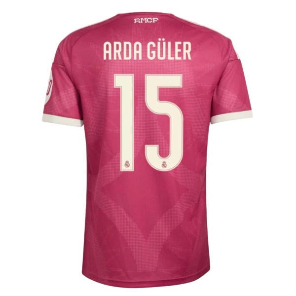 Real Madrid Arda Guler 15 3. trøje 26/27 Real Madrid Arda Guler 15 3. trøje 26/27