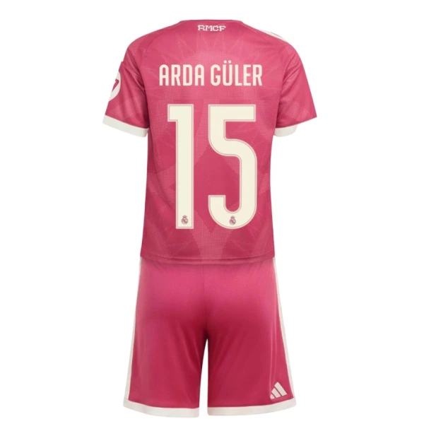 Real Madrid Arda Guler 15 3. trøje Barn 26/27 Real Madrid Arda Guler 15 3. trøje Barn 26/27