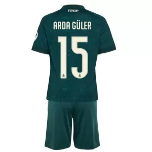 Real Madrid Arda Guler 15 Udebanetrøje Barn 26/27