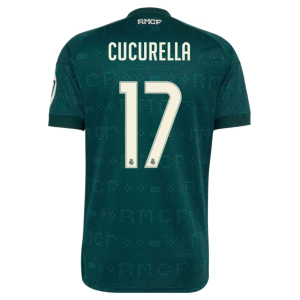 Real Madrid Cucurella 17 Udebanetrøje 26/27 Real Madrid Cucurella 17 Udebanetrøje 26/27