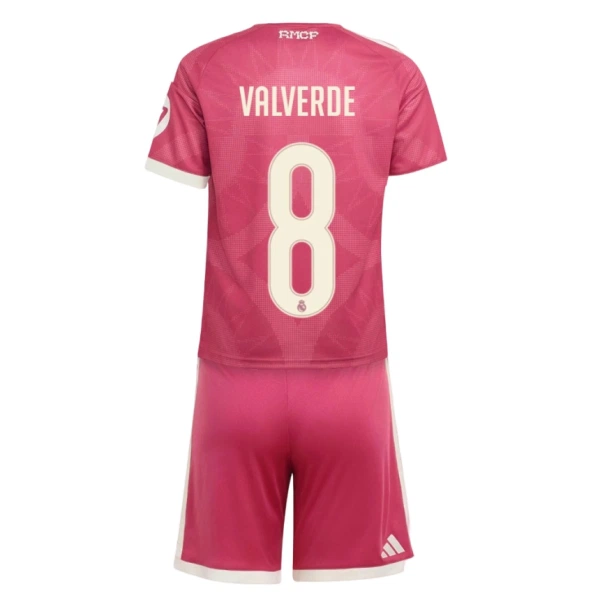 Real Madrid Federico Valverde 8 3. trøje Barn 26/27 Real Madrid Federico Valverde 8 3. trøje Barn 26/27