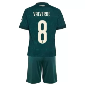 Real Madrid Federico Valverde 8 Udebanetrøje Barn 26/27