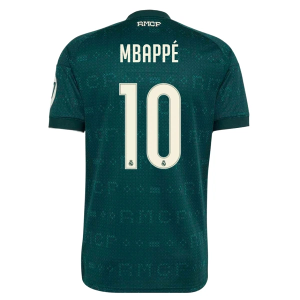 Real Madrid Kylian Mbappé 10 Udebanetrøje 26/27 Real Madrid Kylian Mbappé 10 Udebanetrøje 26/27