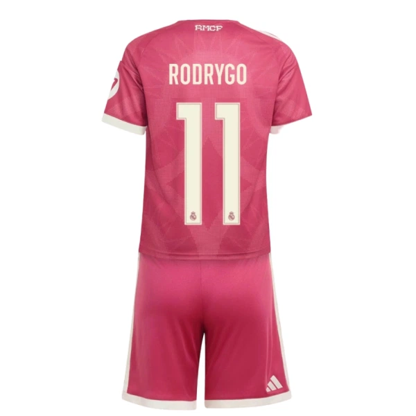 Real Madrid Rodrygo Goes 11 3. trøje Barn 26/27 Real Madrid Rodrygo Goes 11 3. trøje Barn 26/27