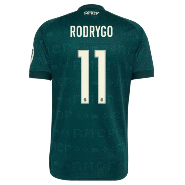 Real Madrid Rodrygo Goes 11 Udebanetrøje 26/27 Real Madrid Rodrygo Goes 11 Udebanetrøje 26/27